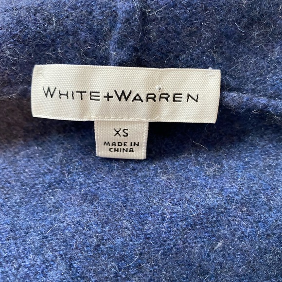 White + Warren Revolve 100% Cashmere Cardigan XS - Picture 7 of 8